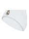 Real Madrid Woolie Cap Beanie Unisex Beanie Knitted in White color
