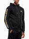 Ζακέτα με Κουκούλα Black / Gold