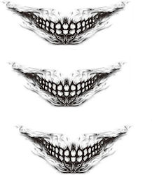Set 3 Semi-permanent Tattoos Zola Halloween Monster Design
