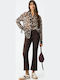 Women's Jean Trousers Brown