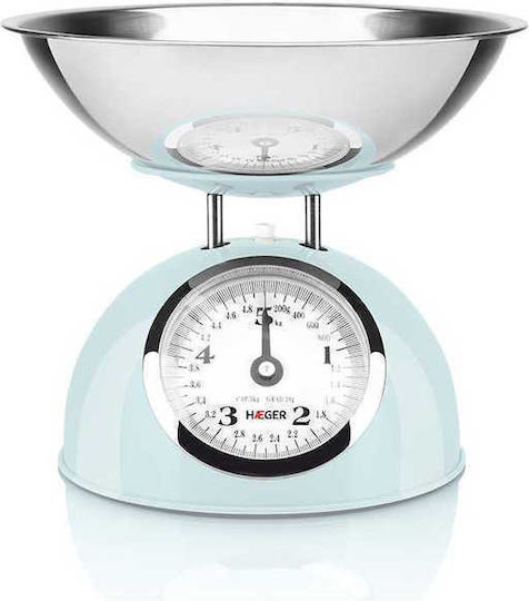 Analog Kitchen Scale Up To 5kg Blue