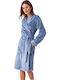 Promise Winter Women's Robe Light Blue
