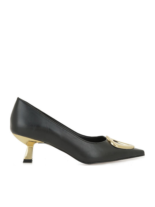 Pumps mit mittelhohem Absatz Schwarz