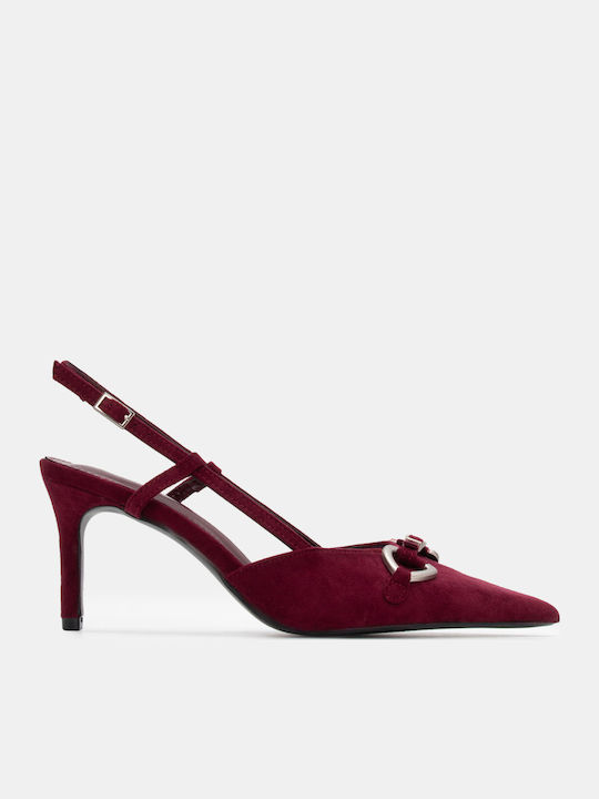 Luigi Pumps Burgundisch