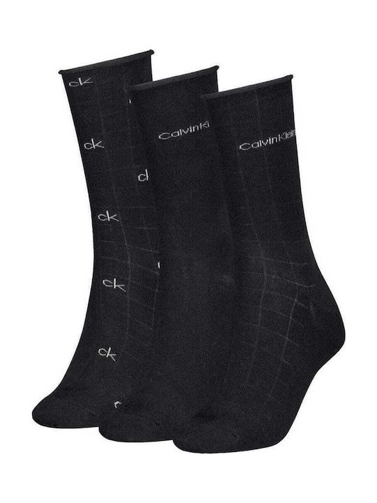 Calvin Klein Γυναικείες Κάλτσες Black 3Pack