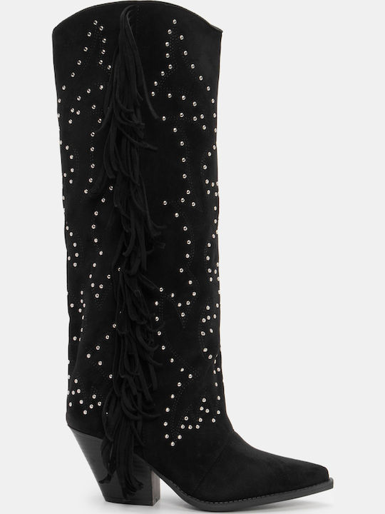 Luigi Synthetic Leather Medium Heel Cowboy Boot...