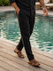 Ανδρικό Παντελόνι Relaxed Fit Μαύρο