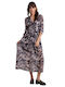 Summer Midi Floral Dress