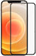 iLike Tempered Glass Μαύρο (iPhone 12 miniNokia 5.4)