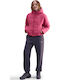 Kurz Damen Puffer Jacke für Winter Rosa