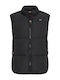 Sleeveless Jacket Puffer Waterproof and Windproof Black Beauty