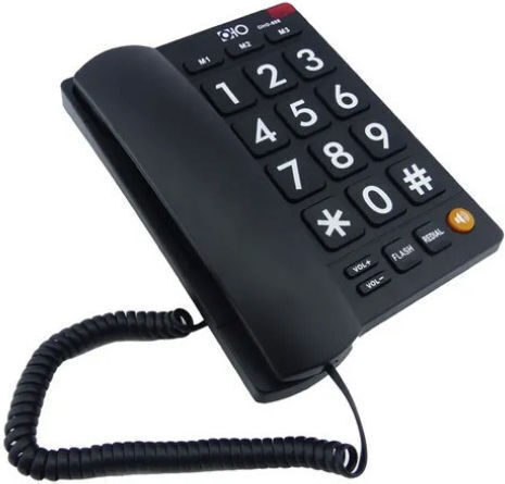 Oho‑808 Corded Phone Office for Elderly Black 61788807