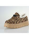 Women's Moccasins in Brown Color