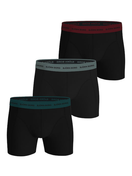 Ανδρικά Μποξεράκια Μαύρα 3Pack
