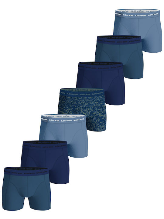 Björn Borg Men's Boxers 7Pack Blue