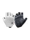 Rockbros Half Finger Cycling Gloves Adults White