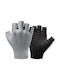 Rockbros Half Finger Cycling Gloves Adults Gray