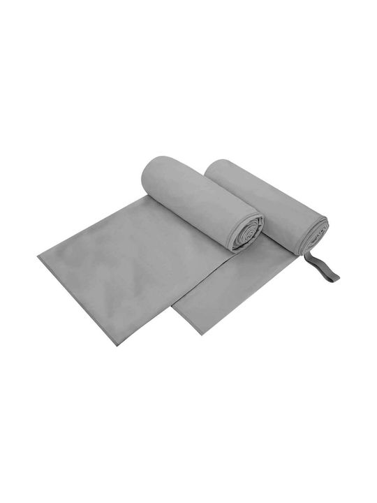 vidaXL Gray Gym Towel 200x100cm