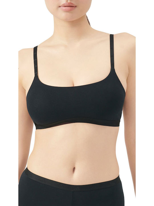 Performance Women's Sports Bra without Padding Black