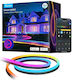 Govee Waterproof Smart LED Strip H61A83D1 Wi-Fi RGB Light 10m Neon Flex with Power Supply