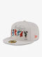 New Era Men's Squid Game Skipping 59fifty Fitted Cap Light Beige 60766453