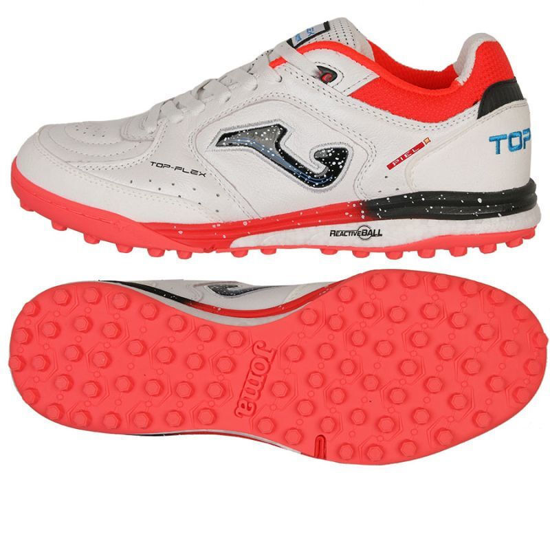 シューズ joma / TOP FLEX 2532 IN (30cm) joma / TOP FLEX 2532 WHITE RED IN (30) Futsal shoes Top Flex