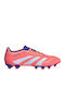 adidas Predator Pro Football Shoes with Cleats Orange
