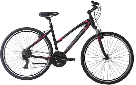 Carrera T2000 Vb Trk 28" 2025 Schwarz Fahrrad Trekking mit 21 Geschwindigkeiten
