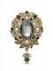 Pinets Pin aus Gold Gelb