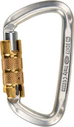 Climbing Technology Καραμπίνερ Γαβανιζέ Carabiner D-shape Steel Tg