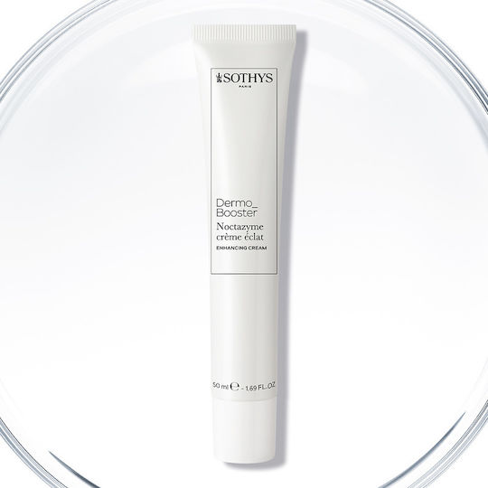 Sothys Dermobooster Noctazyme Enhancing Light Cremă Hidratantă de Față de Noapte cu Niacinamidă și Probiotice 50ml