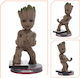 Marvel's Guardians Galaxy Cable Guys Smiley Toddler Groot Charging Stand 22 Cm