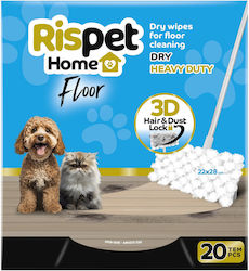 Μεγα Μεγα Rispet Home Heavy Duty 3d Στεγνά Πανάκια Καθαρισμού Πατώματος 22 X 28 Cm 20τμχ Μεγα Μεγα Rispet Home Heavy Duty 3d Στεγνά Πανάκια Καθαρισμού Πατώματος 22 X 28 Cm 20τμχ
