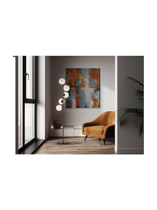 Inoa Floor Lamp with Socket for Bulb G9 Black