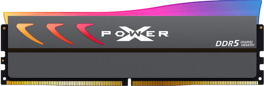 Silicon Power Power Storm RGB 16GB DDR5 RAM с Скорост 6000 за Настолен Компютър