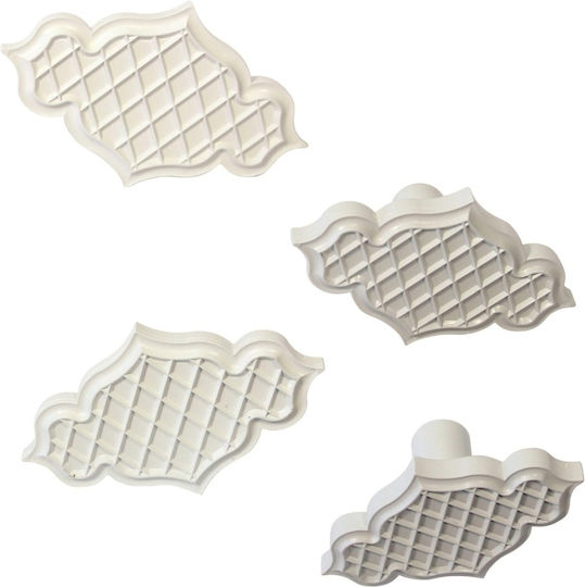 PME Decorațiuni Mold din Plastic 4buc