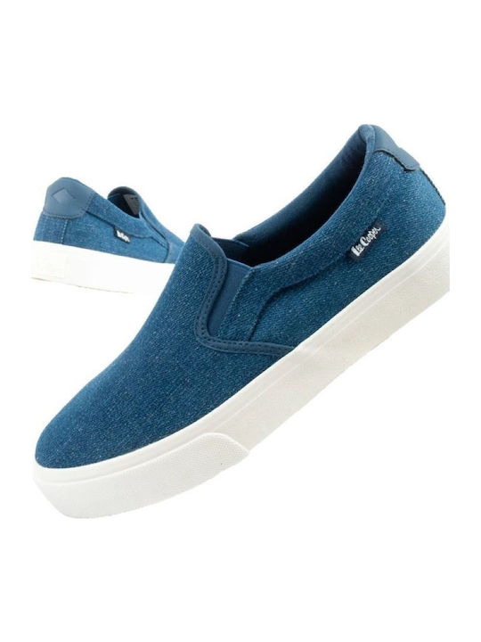 Lee Cooper Slip-on Μπλε Lee Cooper Slip-on Μπλε