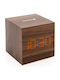 Evelatus Tabletop Digital Wooden Clock EMC02WD