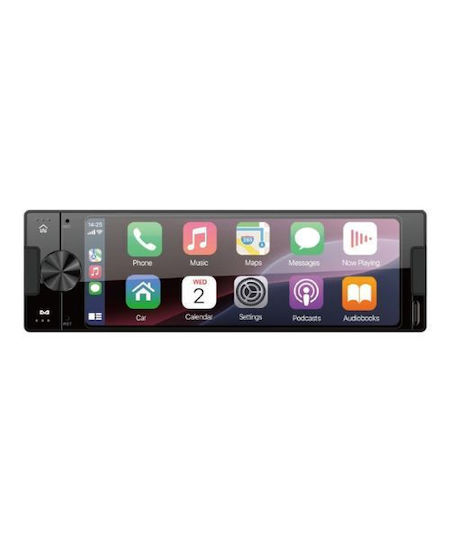 Ampire Cpr60 1 DIN Auto-Audiosystem mit Apple CarPlay und Android Auto