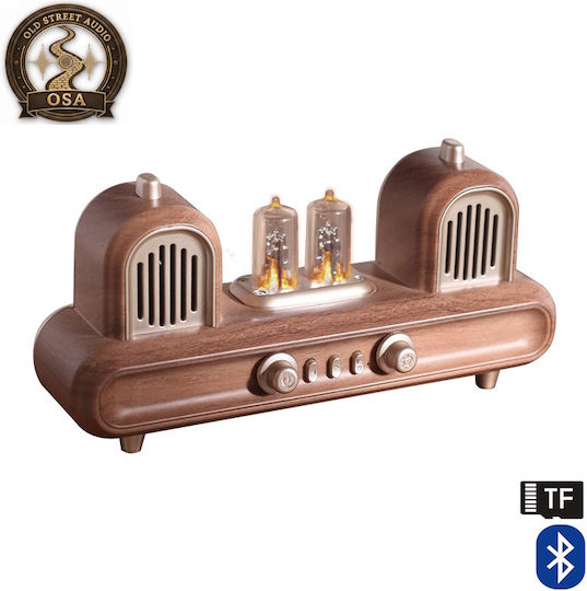 Old Street Audio AS33 Vintage Retro cu Bluetooth și USB Maro