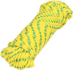 Geflochtenes Seil 30 Meter Fiero Gelbes 4mm Geflochtenes Seil 30 Meter Fiero Gelbes 4mm
