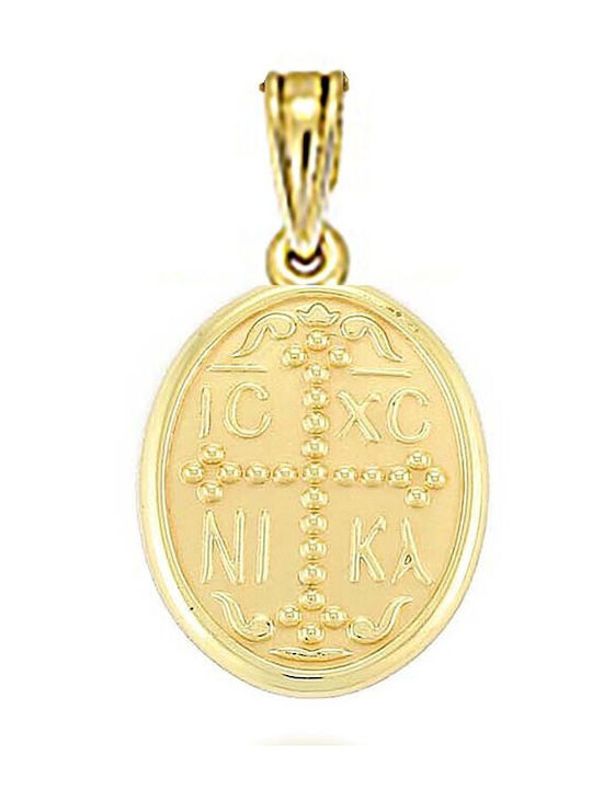 Atofio Kosmima Charm Фулактó от Жълто Злато 9 Карата Atofio Kosmima Charm Фулактó от Жълто Злато 9 Карата