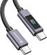 Swissten 3a Usb-c To Usb-c Cable 60w Power Delivery 1m Black