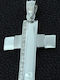 Triantos White Gold Cross 14K