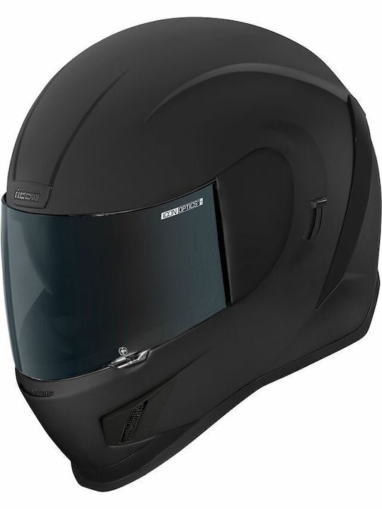 Icon Airform Dark Κράνος Μηχανής Full Face ECE 22.06 1650gr με Sunvisor