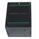 Power On Wall Mounted Rack Cabinet 18U 60x60x90.1cm Black 050189
