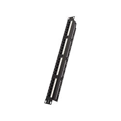 Patch Panel Cat6 24 Θέσεων 1u Power On Pp-c6-u24 Utp Βάση Στήριξης