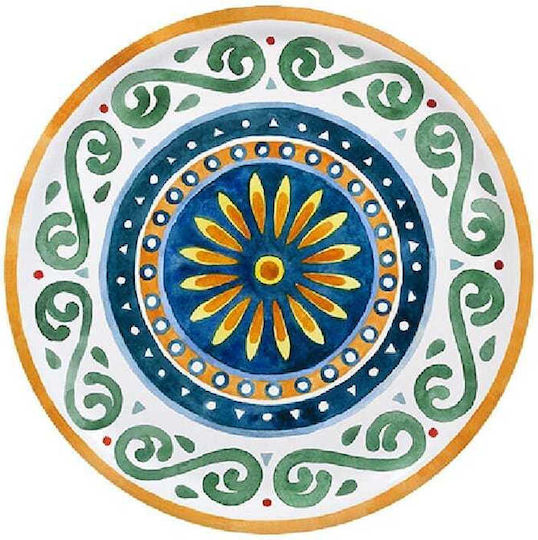 Saturnia Plate Shallow made of Porcelain 21cm 6pcs