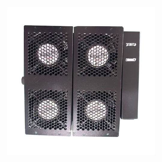 Cooling Unit 4 Fans Thermostat Power On Tsfan-s4 Floor Standing Rack Cabinet 600x800mm