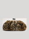 Leder Damentasche Schultertasche Schwarz